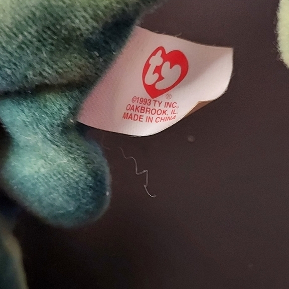 TY Original Teenie Beanie 1993 Chameleon - Picture 6 of 6